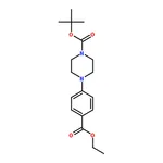 RHAWN tert-butyl 4-(4-(ethoxycarbonyl)phenyl)piperazine-1-carboxylate