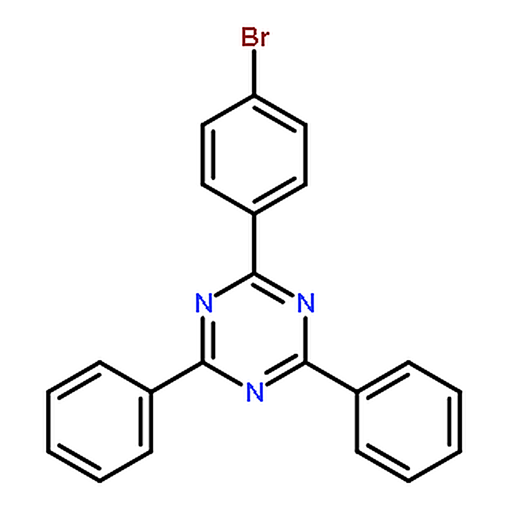 RHAWN 2-(4-Bromophenyl)-4,6-diphenyl-1,3,5-triazine