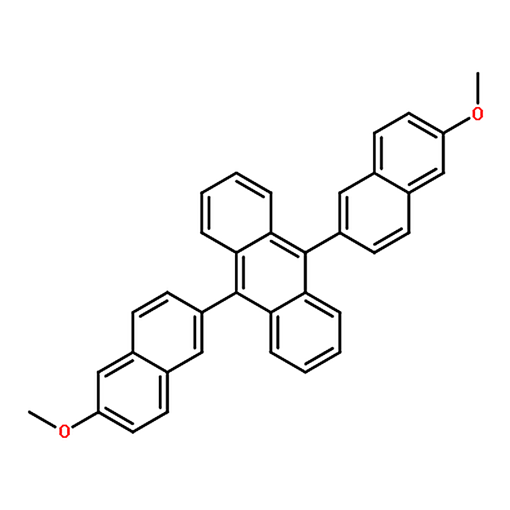 RHAWN 9,10-Bis(6-methoxy-2-naphthyl)anthracene