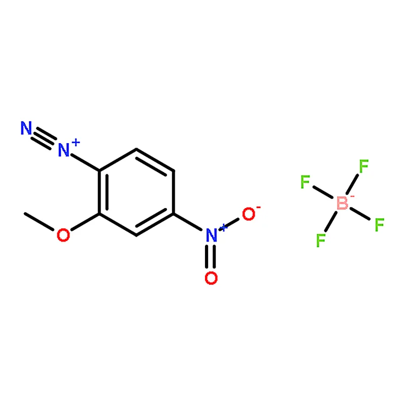 RHAWN 2-Methoxy-4-nitrobenzenediazonium tetrafluoroborate
