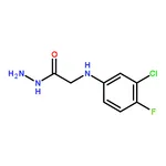RHAWN 2-((3-Chloro-4-fluorophenyl)amino)acetohydrazide