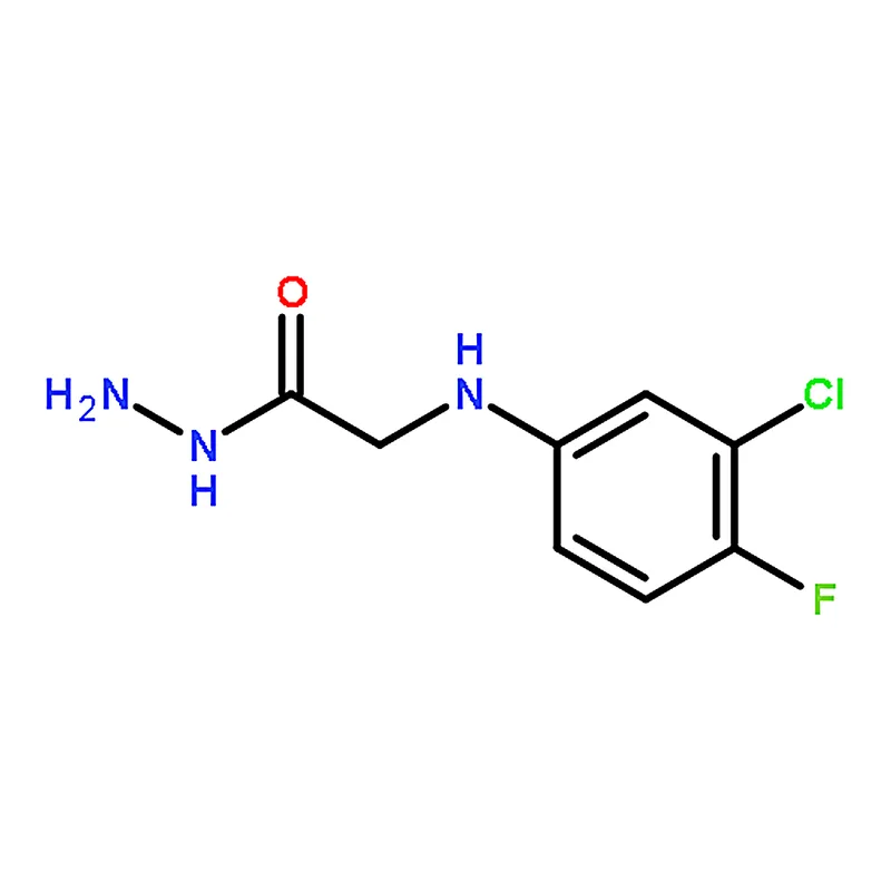 RHAWN 2-((3-Chloro-4-fluorophenyl)amino)acetohydrazide