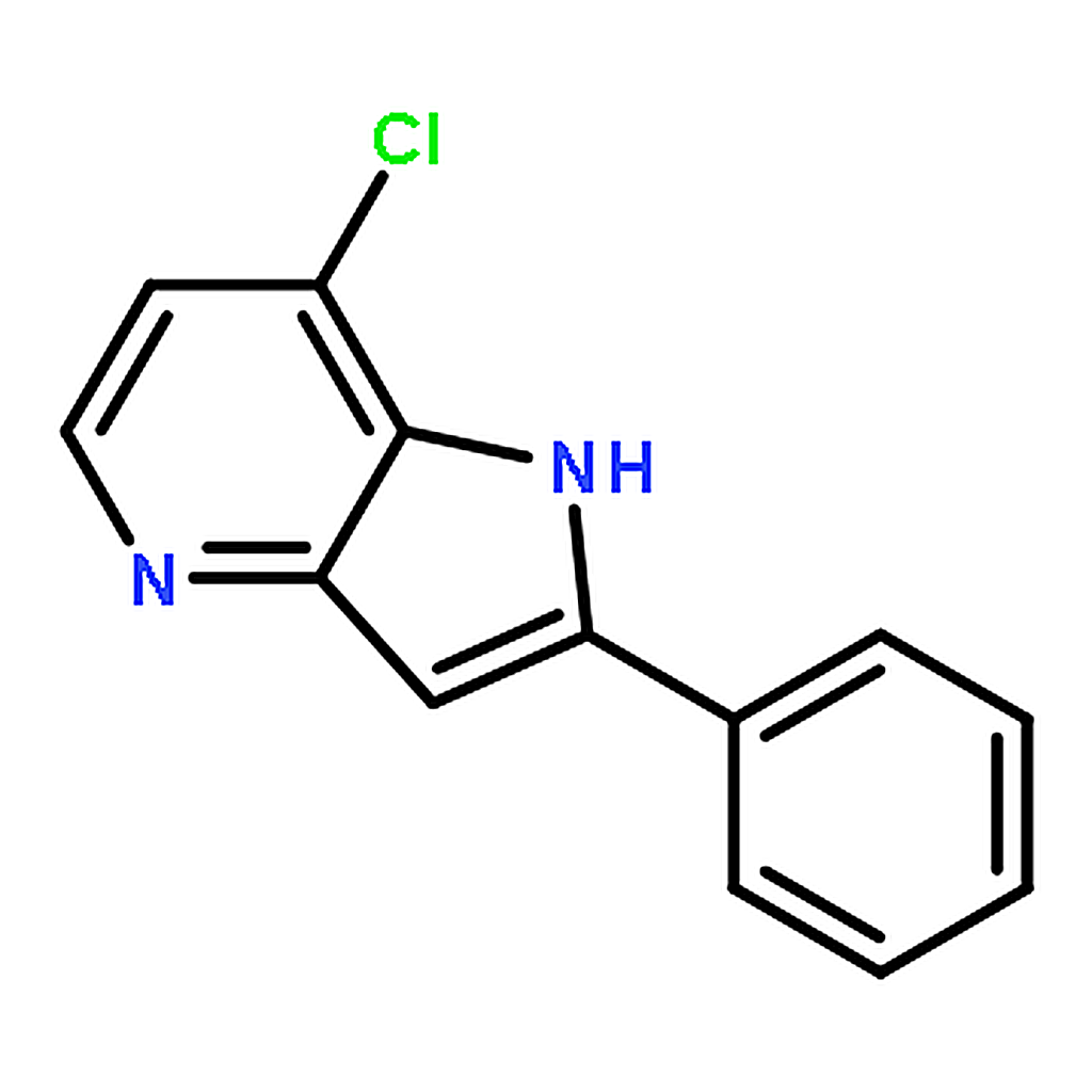 RHAWN 7-Chloro-2-phenyl-1H-pyrrolo[3，2-b]pyridine
