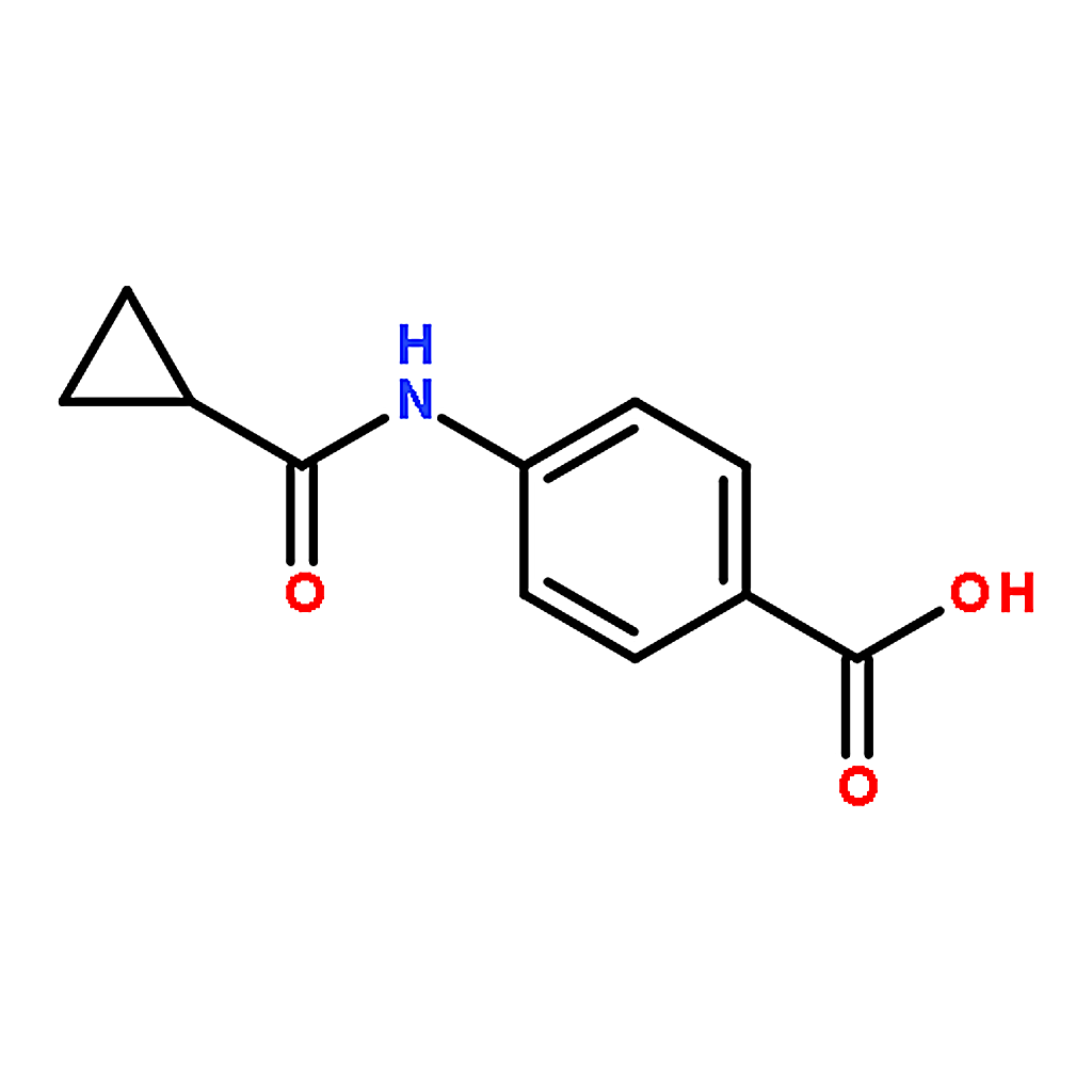 RHAWN 4-(Cyclopropanecarboxamido)benzoic acid