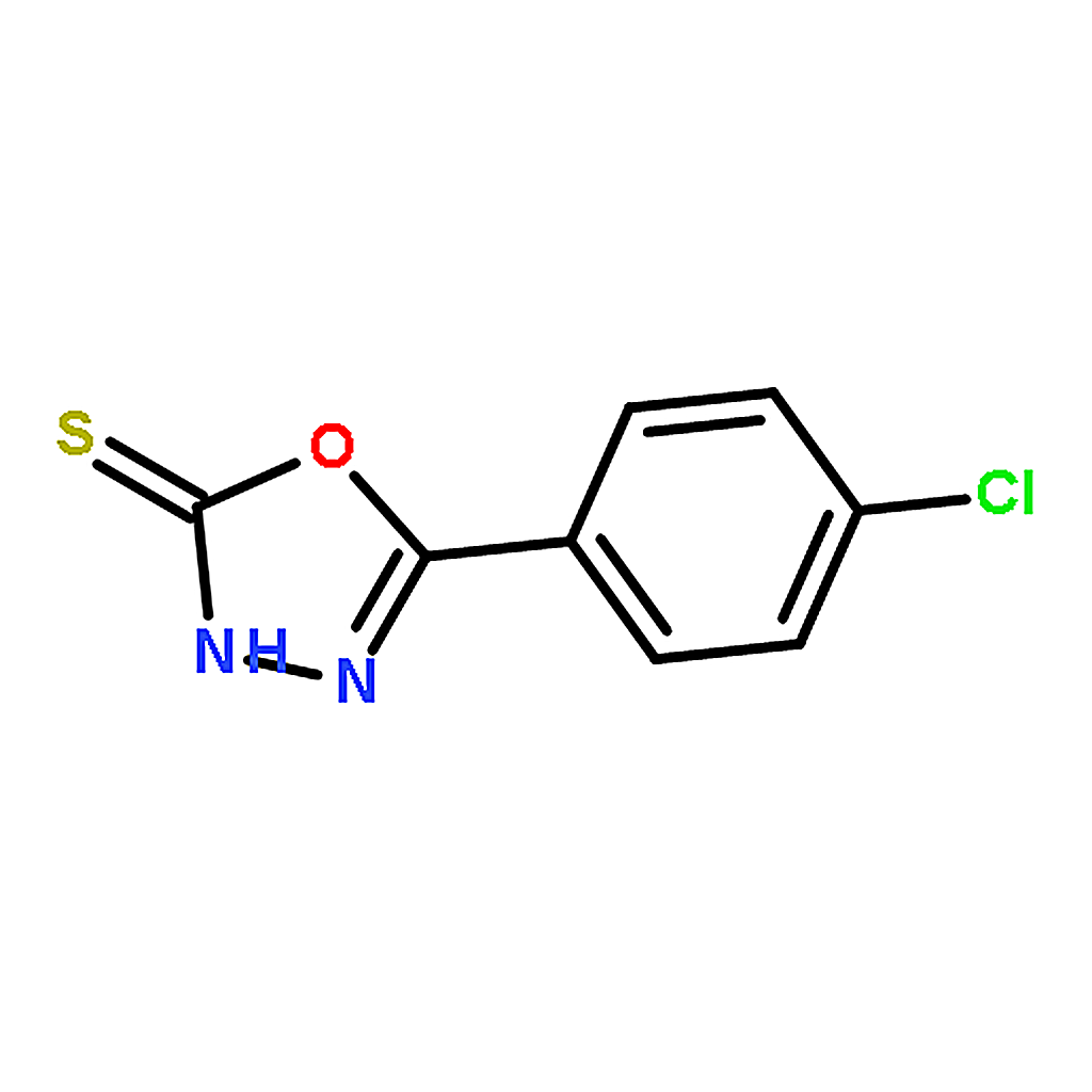 RHAWN 5-(4-Chlorophenyl)-1，3，4-oxadiazole-2-thiol