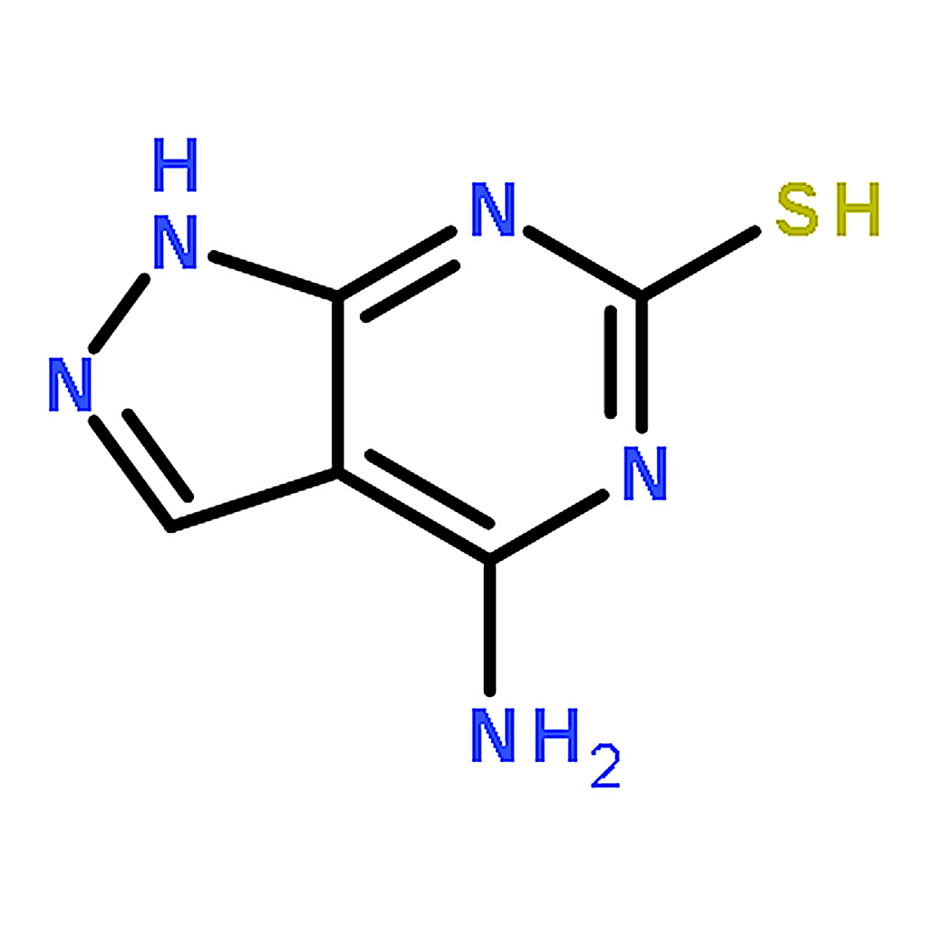 RHAWN 4-AMINO-5H-PYRAZOLO[3，4-D]PYRIMIDINE-6(7H)-THIONE
