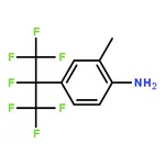 RHAWN 2-methyl-4-(1,1,1,2,3,3,3-heptafluoro-2-propyl)aniline