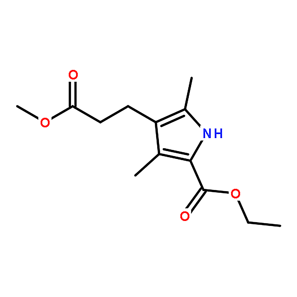 RHAWN Ethyl 4-(3-methoxy-3-oxopropyl)-3,5-dimethyl-1H-pyrrole-2-carboxylate