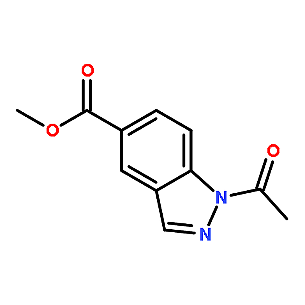 RHAWN Methyl 1-acetyl-1H-indazole-5-carboxylate