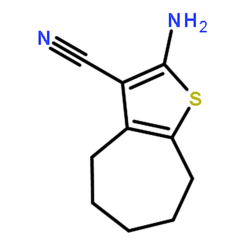 RHAWN 2-Amino-5,6,7,8-tetrahydro-4H-cyclohepta[b]thiophene-3-carbonitrile