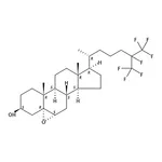 RHAWN 25,26,26,26,27,27,27-heptafluoro-5,6-epoxycholestanol