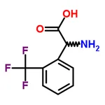 RHAWN 2-Amino-2-(2-(trifluoromethyl)phenyl)acetic acid