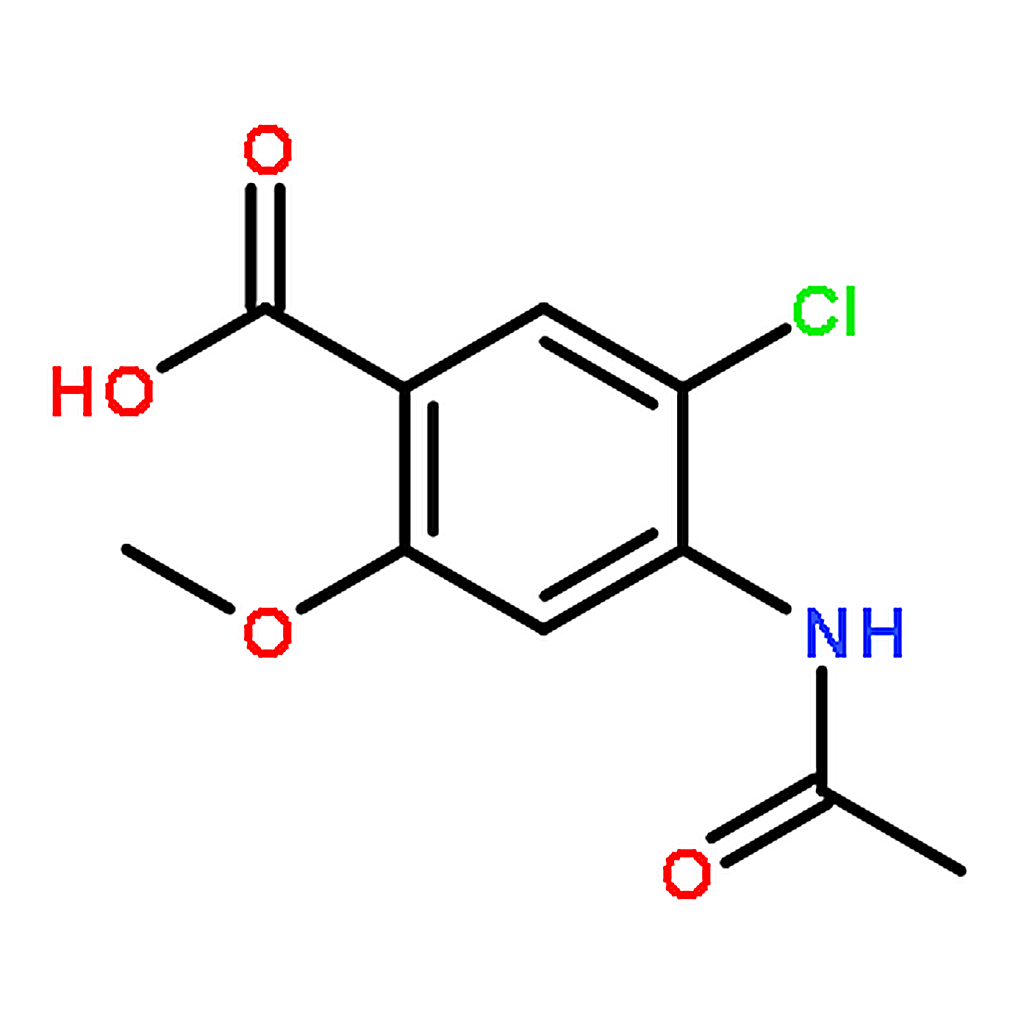 RHAWN 4-Acetamino-5-Chloro-2-Methoxyl Benzoic Acid