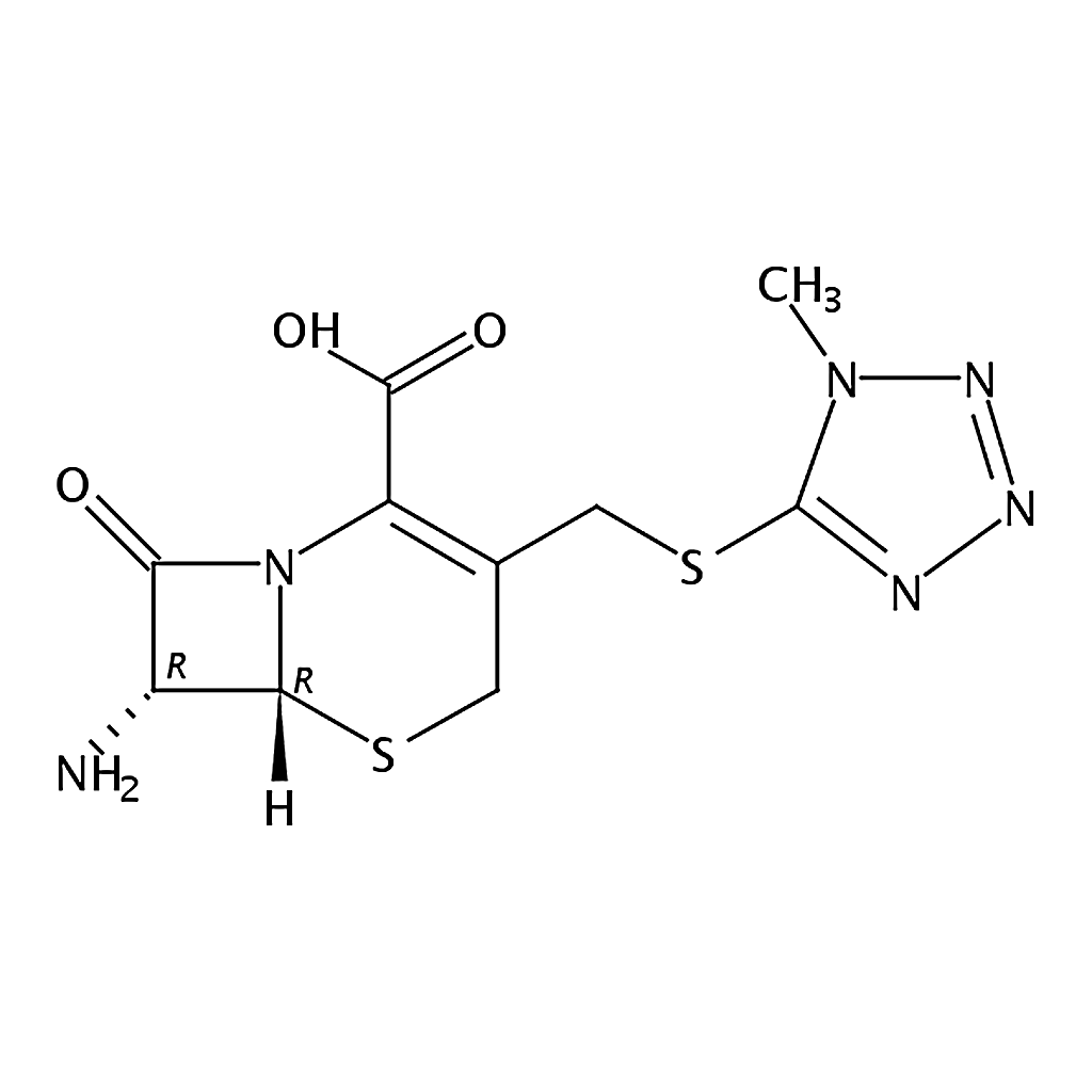RHAWN 7-Amino-3-(1-methyltetrazol-5-ylthiomethyl)-3-cephem-4-carboxylicacid