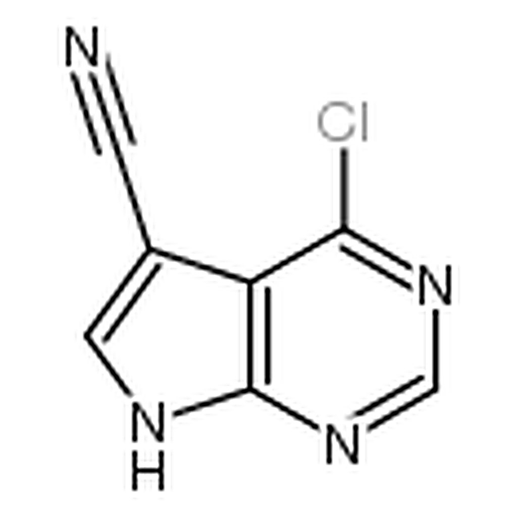 RHAWN 4-Chloro-7H-pyrrolo[2,3-d]pyrimidine-5-carbonitrile