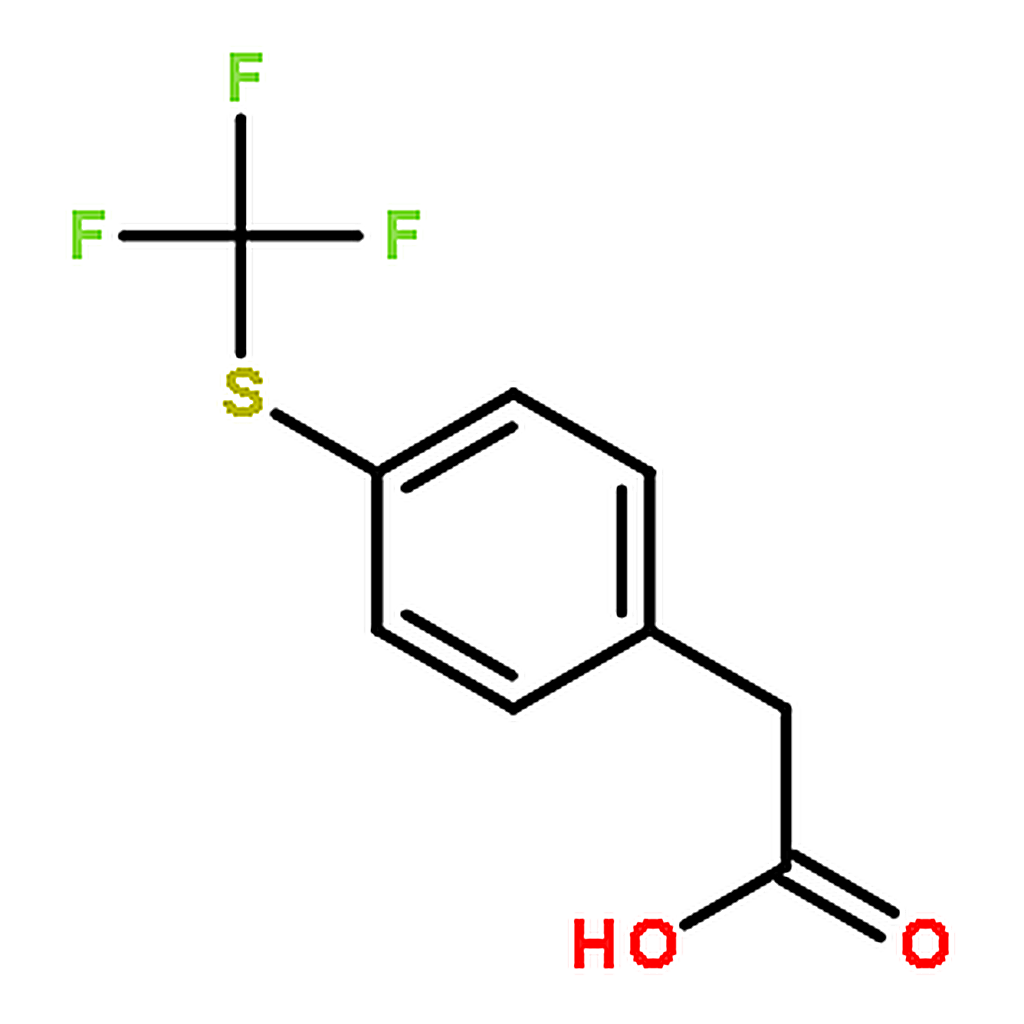 RHAWN 2-(4-((Trifluoromethyl)thio)phenyl)acetic acid