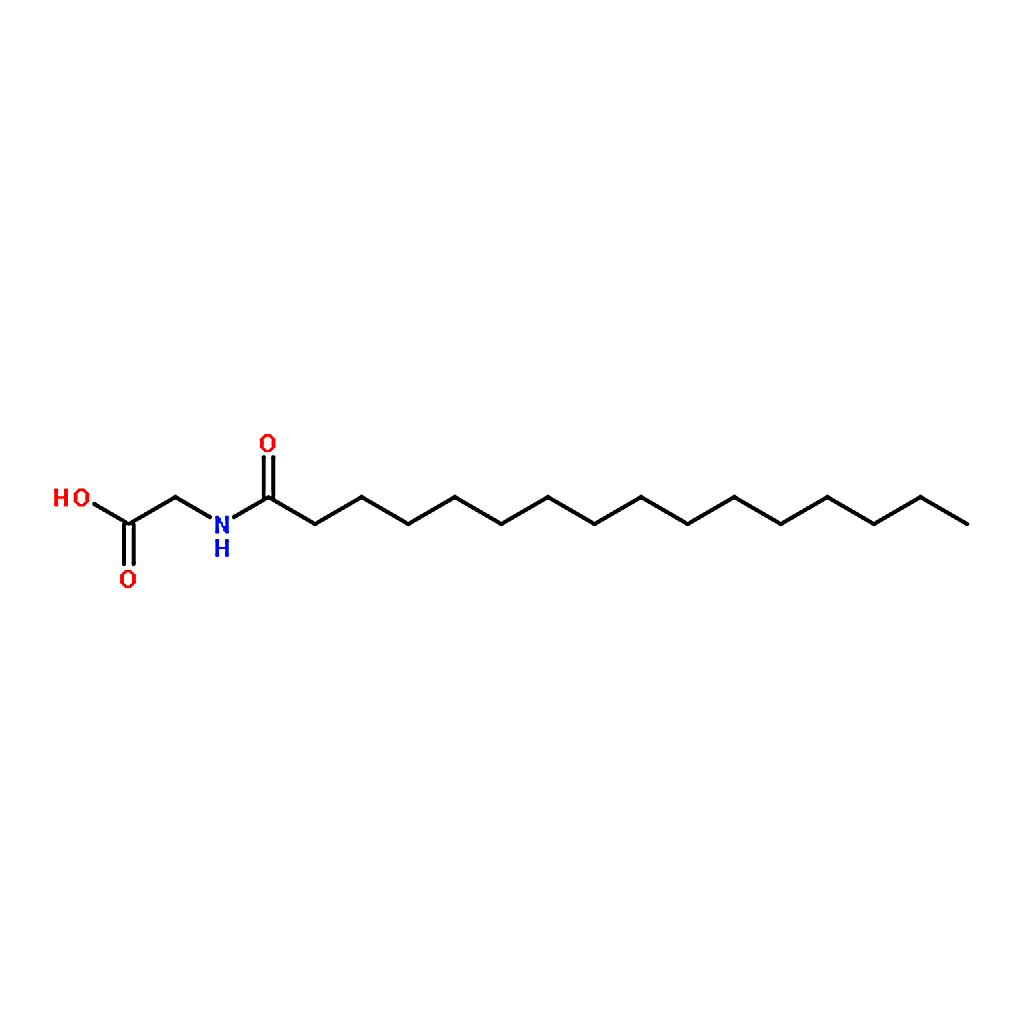RHAWN 2-(Hexadecanoylamino)acetic acid