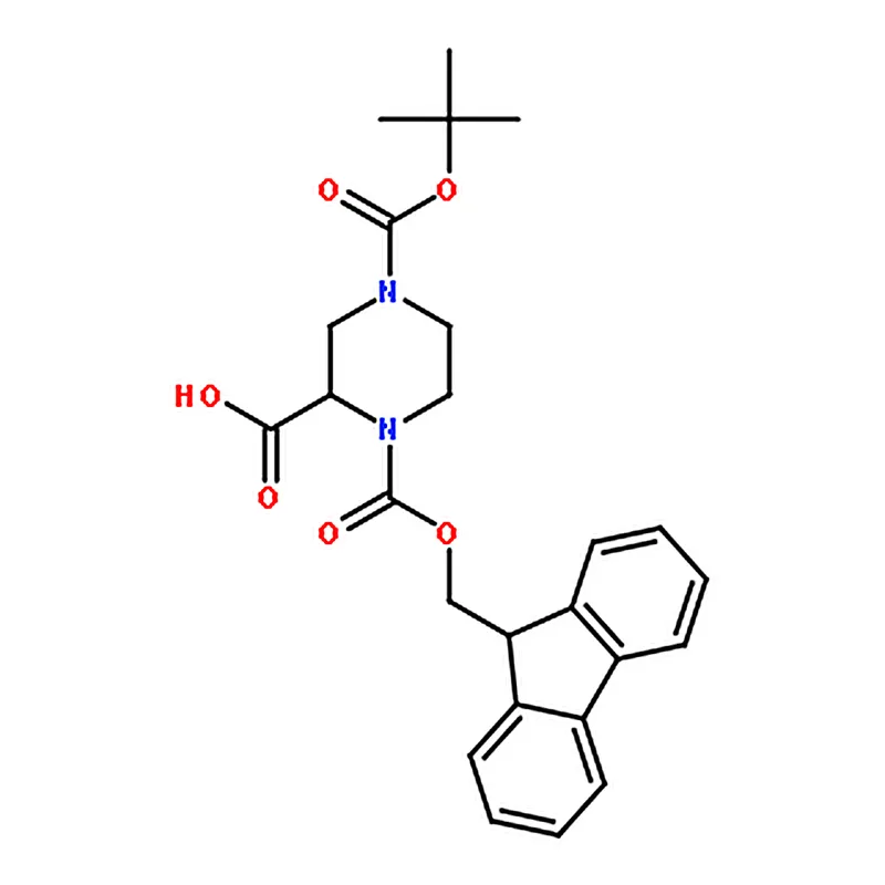 RHAWN (S)-1-(((9H-Fluoren-9-yl)methoxy)carbonyl)-4-(tert-butoxycarbonyl)piperazine-2-carboxylic ac