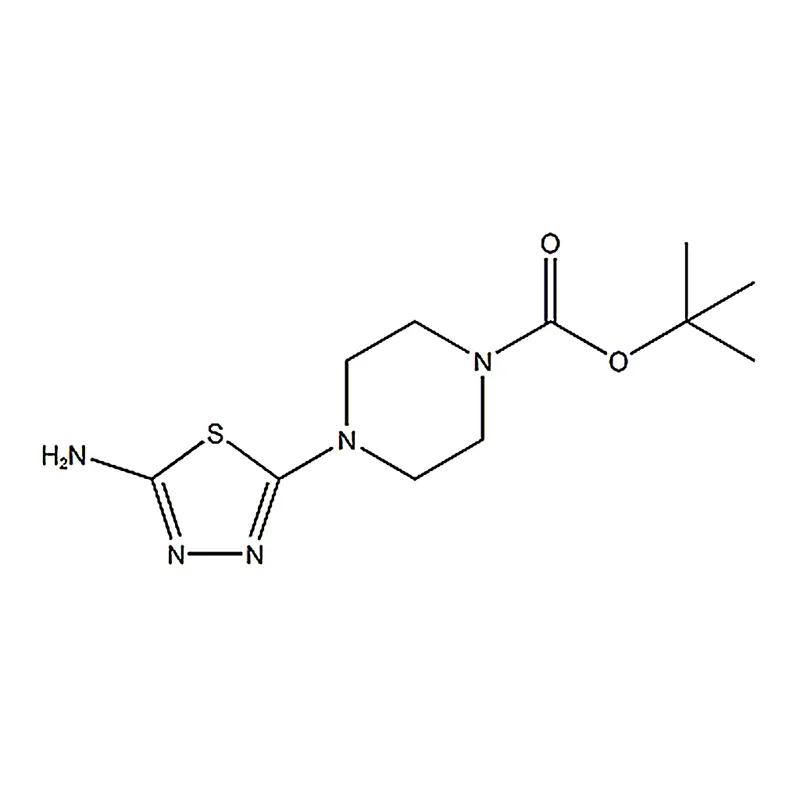 RHAWN tert-Butyl 4-(5-amino-1,3,4-thiadiazol-2-yl)piperazine-1-carboxylate