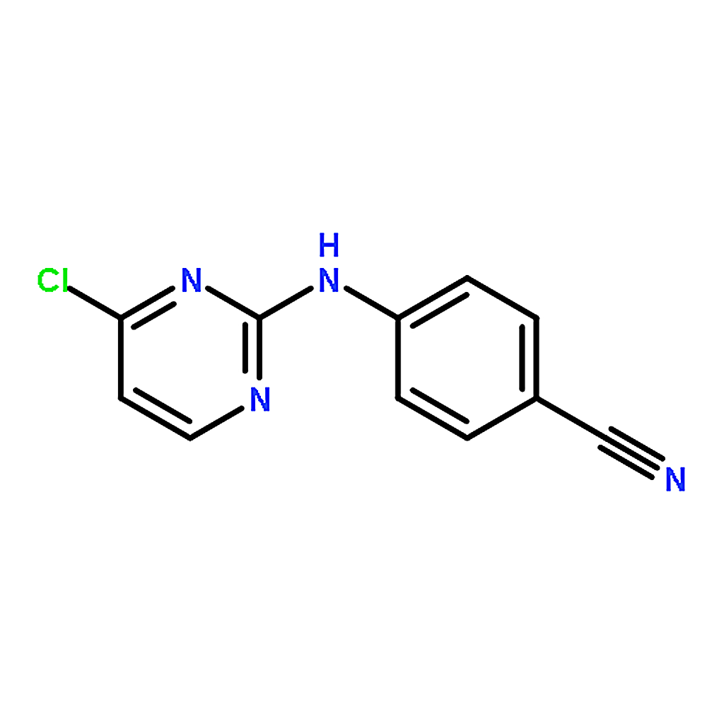 RHAWN 4-((4-Chloropyrimidin-2-yl)amino)benzonitrile