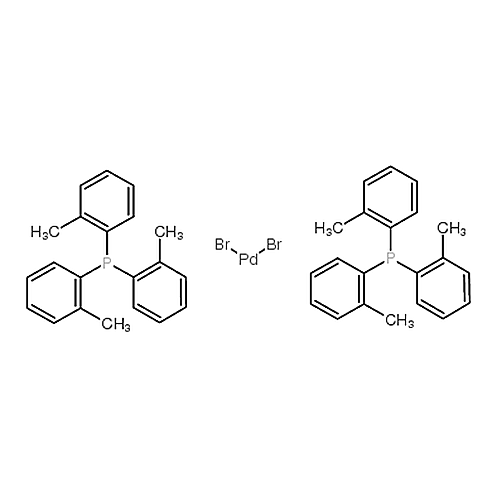 RHAWN trans-Dibromo[bis(tri-o-tolylphosphine)]palladium(II)