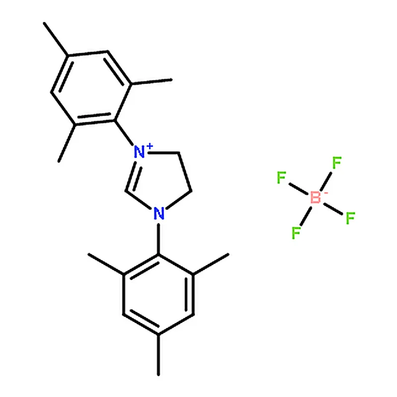 RHAWN 1,3-Bis(2,4,6-trimethylphenyl)-4,5-dihydroimidazolium tetrafluoroborate