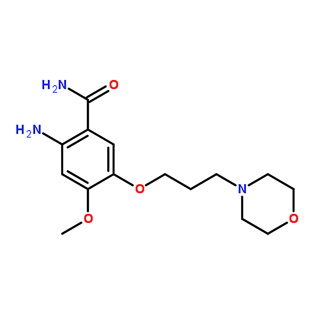 RHAWN 2-Amino-4-methoxy-5-(3-morpholinopropoxy)benzamide