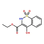 RHAWN ethyl 4-hydroxy-2H-1,2-benzothiazine-3-carboxylate 1,1-dioxide