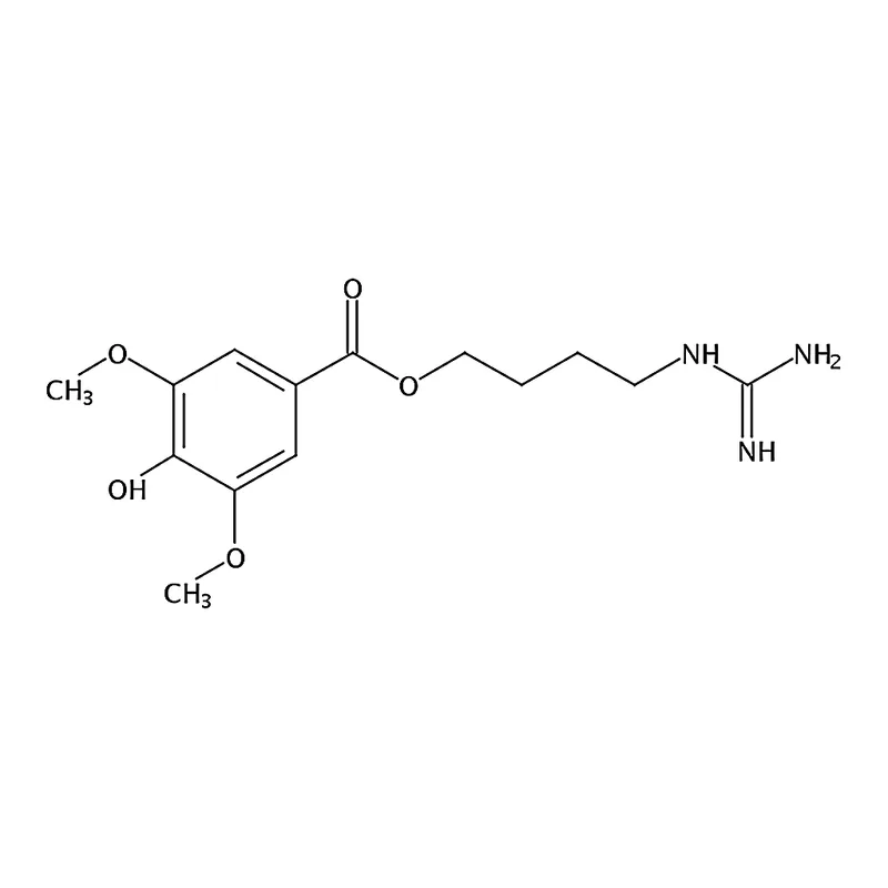 RHAWN 4-(diaminomethylideneamino)butyl 4-hydroxy-3,5-dimethoxybenzoate