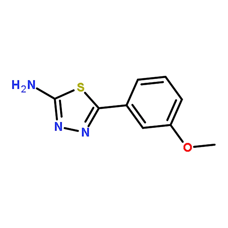 RHAWN 5-(3-Methoxyphenyl)-1,3,4-thiadiazol-2-amine
