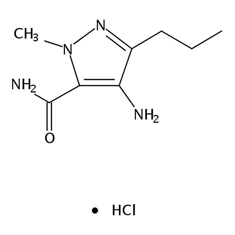 RHAWN 4-Amino-1-methyl-3-propyl-1H-pyrazole-5-carboxamide hydrochloride