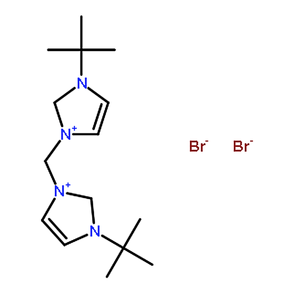 RHAWN 3,3'-Methylenebis(1-tert-butyl-3-imidazolium Bromide)