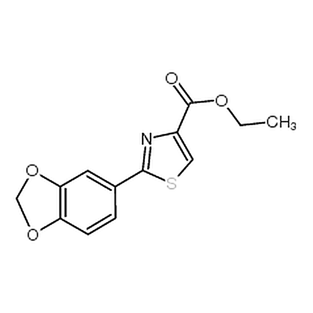 RHAWN Ethyl 2-(benzo[d][1,3]dioxol-5-yl)thiazole-4-carboxylate