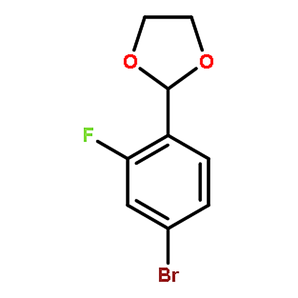 RHAWN 2-(4-Bromo-2-fluorophenyl)-1，3-dioxolane
