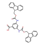 RHAWN 3,5-Bis((((9H-fluoren-9-yl)methoxy)carbonyl)amino)benzoic acid