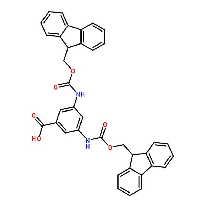 RHAWN 3,5-Bis((((9H-fluoren-9-yl)methoxy)carbonyl)amino)benzoic acid