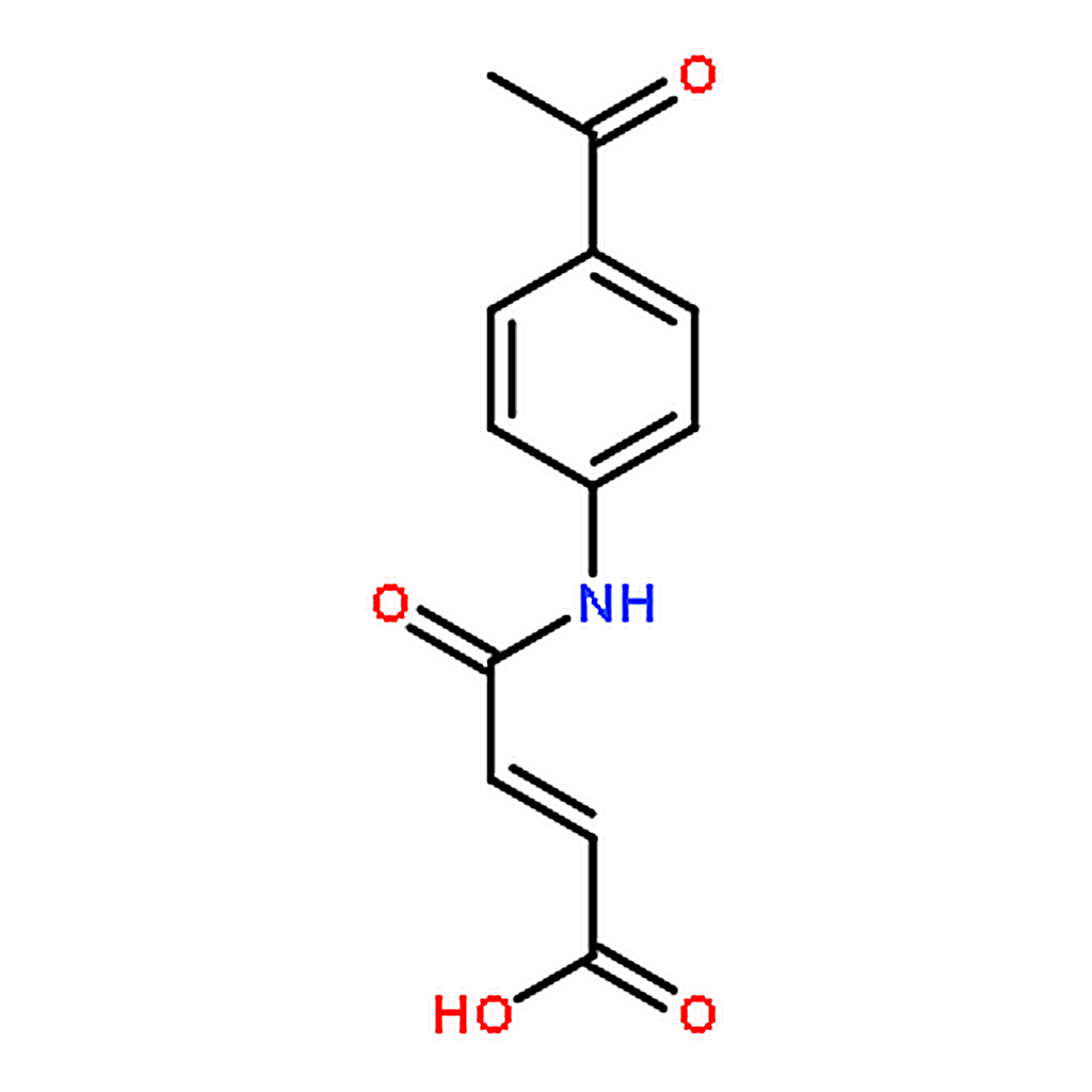 RHAWN 4-(4-acetylanilino)-4-oxo-2-butenoic acid