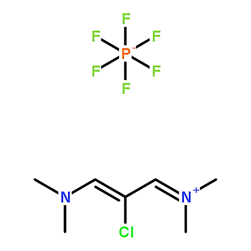 RHAWN N-(2-Chloro-3-(dimethylamino)allylidene)-N-methylmethanaminium hexafluorophosphate(V)