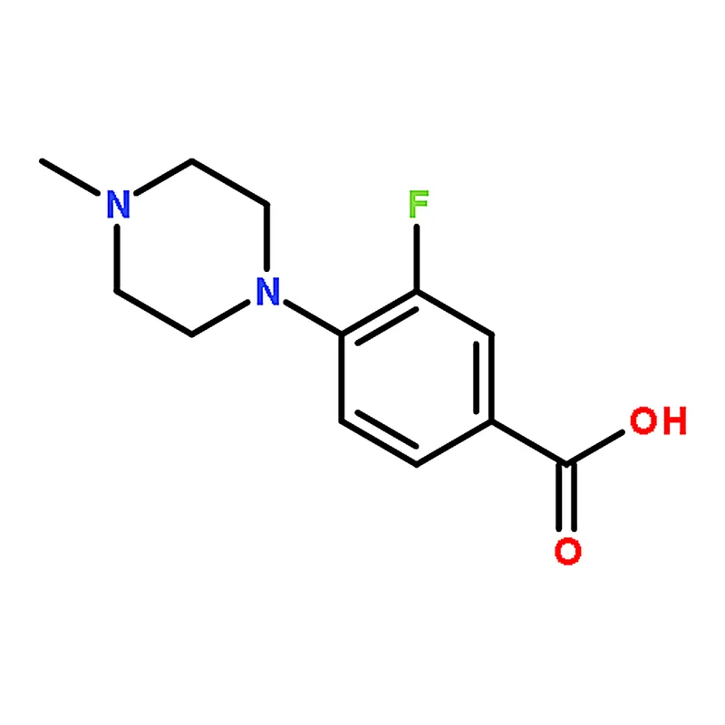 RHAWN 3-Fluoro-4-(4-methyl-1-piperazinyl)benzoic Acid