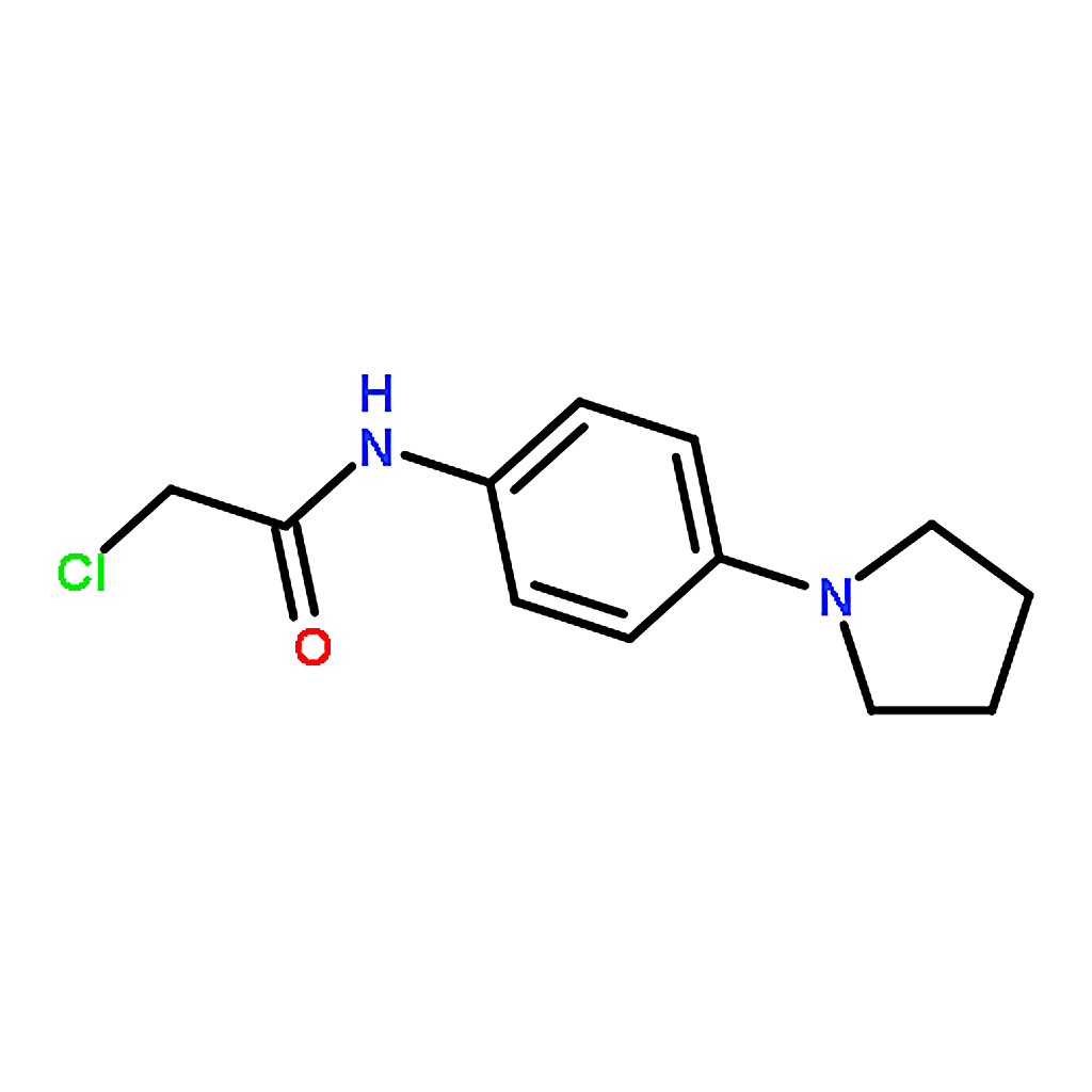 RHAWN 2-Chloro-N-[4-(1-pyrrolidinyl)phenyl]acetamide