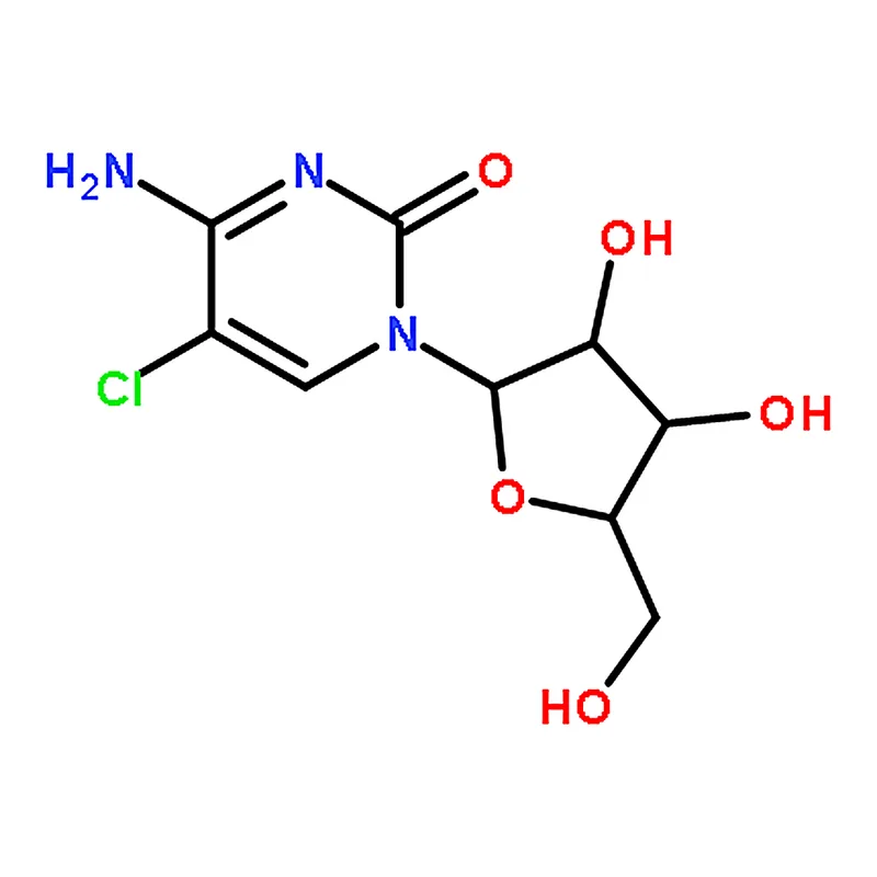 RHAWN 4-Amino-5-chloro-1-((2R,3R,4S,5R)-3,4-dihydroxy-5-(hydroxymethyl)tetrahydrofuran-2-yl)pyrimi