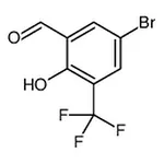 RHAWN 5-Bromo-2-hydroxy-3-(trifluoromethyl)benzaldehyde