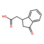 RHAWN 2-(3-Oxo-2,3-dihydro-1H-inden-1-yl)acetic acid