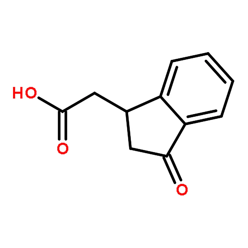 RHAWN 2-(3-Oxo-2,3-dihydro-1H-inden-1-yl)acetic acid