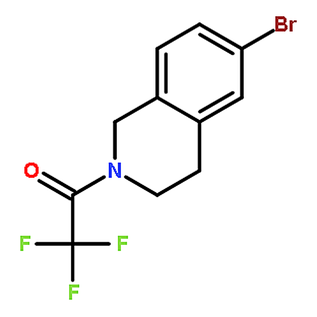 RHAWN 1-(6-broMo-3，4-dihydro-2(1H)-isoquinolinyl)-2，2，2-trifluoro-Ethanone