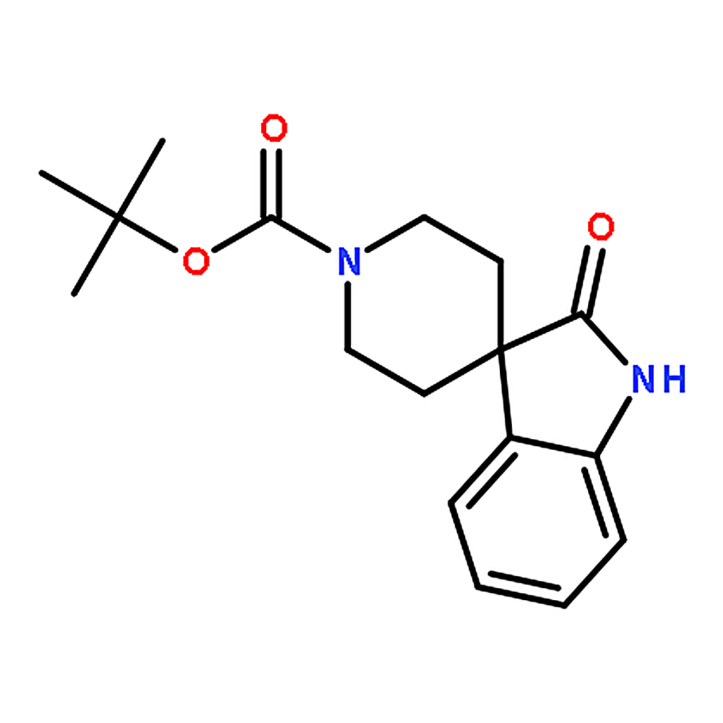 RHAWN 1'-Boc-1，2-dihydro-2-oxo-spiro[3H-indole-3，4'-piperidine]