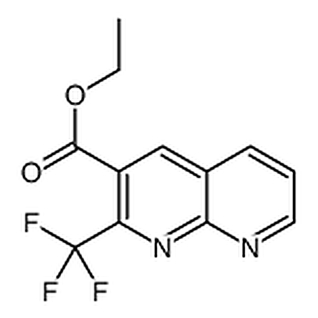 RHAWN Ethyl 2-(trifluoromethyl)-1,8-naphthyridine-3-carboxylate