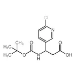 RHAWN 3-((tert-Butoxycarbonyl)amino)-3-(6-chloropyridin-3-yl)propanoic acid