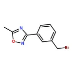 RHAWN 3-(3-(Bromomethyl)phenyl)-5-methyl-1,2,4-oxadiazole
