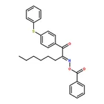 RHAWN 2-((Benzoyloxy)imino)-1-(4-(phenylthio)phenyl)octan-1-one